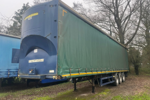 CURTAIN SIDER STORAGE TRAILER 