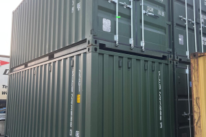 VARIOUS NEW AND USED CONTAINERS 