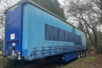 CURTAIN SIDER STORAGE TRAILER 